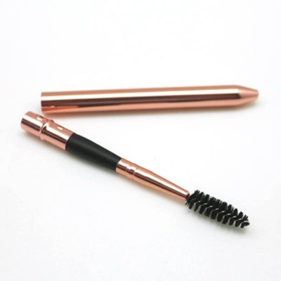 Best Sellers Shenzhen Rose Gold Cosmetics Makeup False Retractable Mascara Eyelash Extension Brush With Cap Private Label