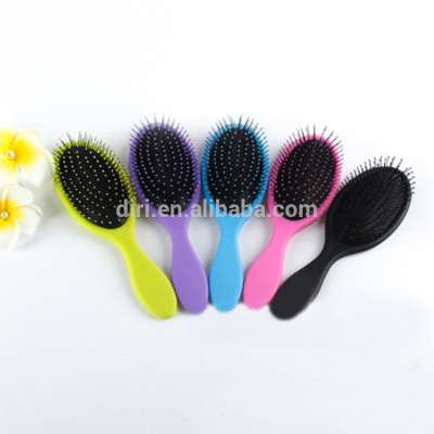 2017 Best Selling Private Label Custom Plastic Hair Brush For Easily Hair Detangling