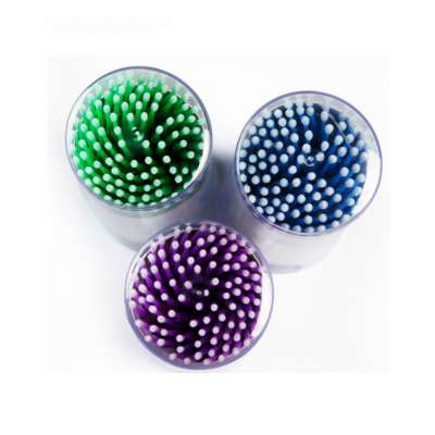 Hot selling Colorful Applicator for  Eyelash Extension Micro Brush in stock